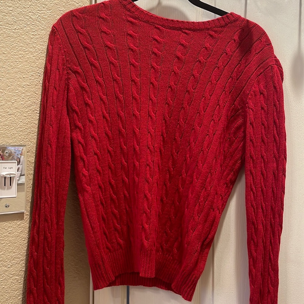 red brandy melville sweater